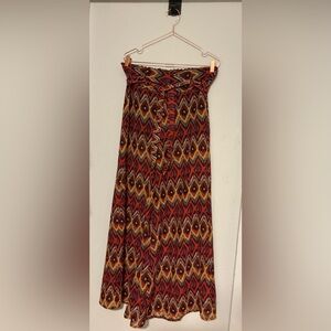 Multi print palazzo pants